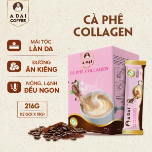 Cà Phê Collagen A Đại Hộp 10 Gói