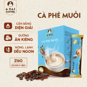 Cà phê Muối A Đại Hộp 12 Gói